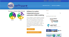 Desktop Screenshot of hal-software.com